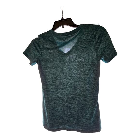 Nike Womens Green Dri-Fit Short Sleeve Activewear Compression Top Size S Small - Picture 4 of 8